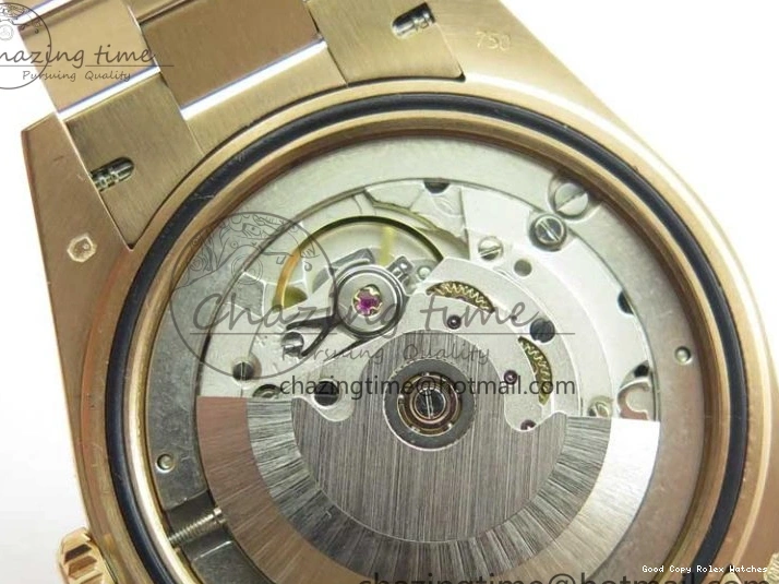 Best AAA Replica Sites Dial 40mm 904 New Version RG Bracelet Bold 228239 2825 President A Crystal Markers Day-Date on RG BP Brown Dial T 0118